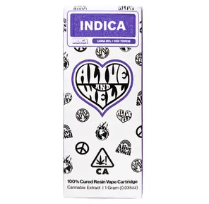 Alive & Well - 1g Cured Resin AIO Vape - Gorilla Glue