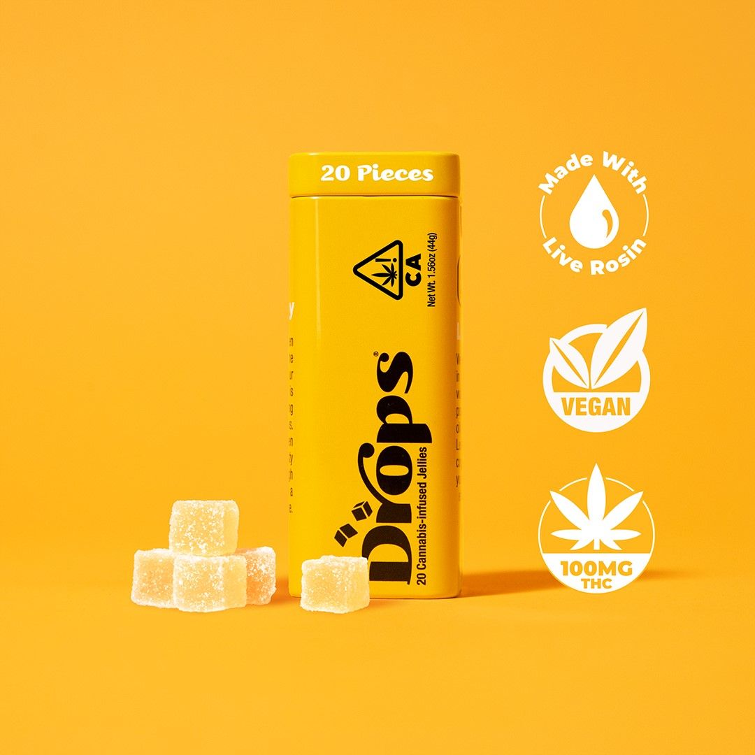 Drops 20pk Lemon Gummies 100mg