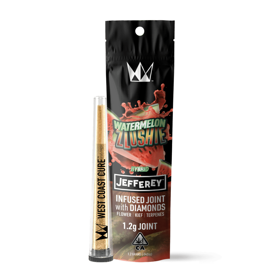 Watermelon Zlushie - WCC 1.2g Jefferey Infused Pre-Roll