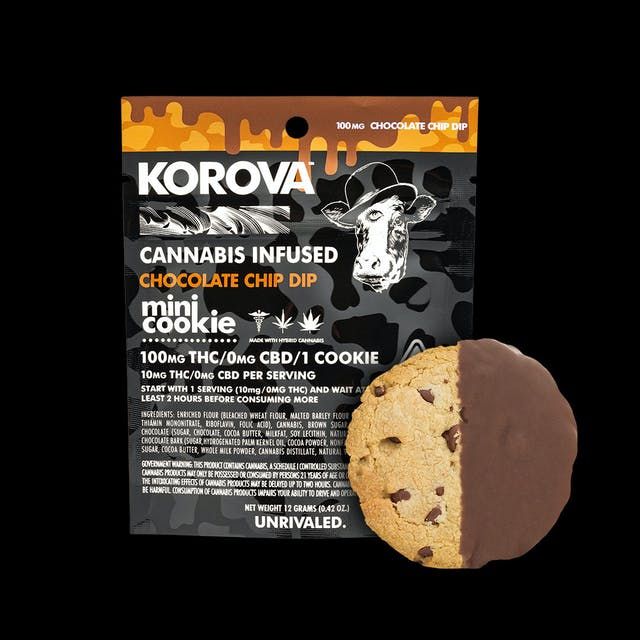 Chocolate Chip Mini Cookies - 100mg THC