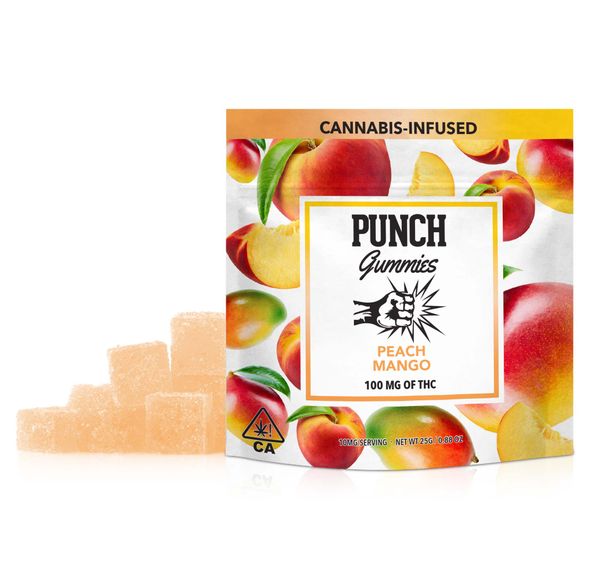 100mg Gummies - Peach Mango