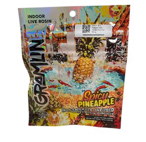 Gramlin - Spicy Pineapple Indoor Live Rosin Gummies 100mg