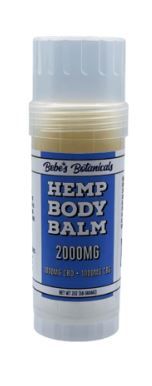 Bebe's Botanicals Hemp Body Balm 2000mg CBD