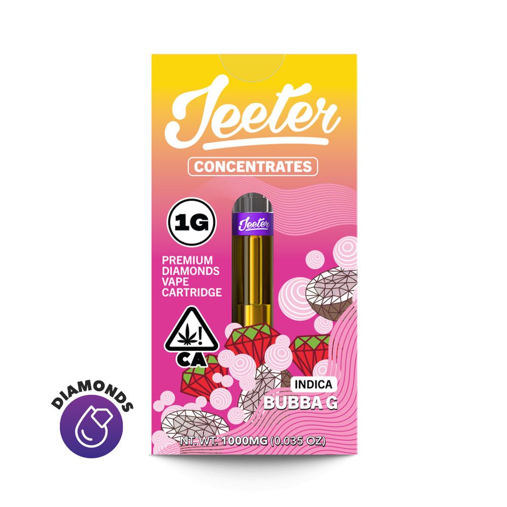 Jeeter | Vape Cart | 1g | Diamonds | Bubba G
