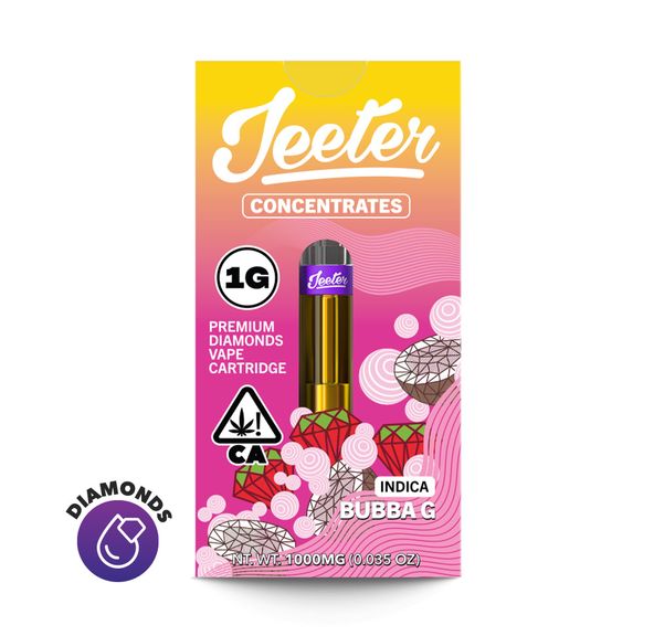 Jeeter | Vape Cart | 1g | Diamonds | Bubba G