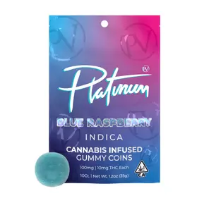 1. Platinum | Gummies | 10pc | Blue Raspberry