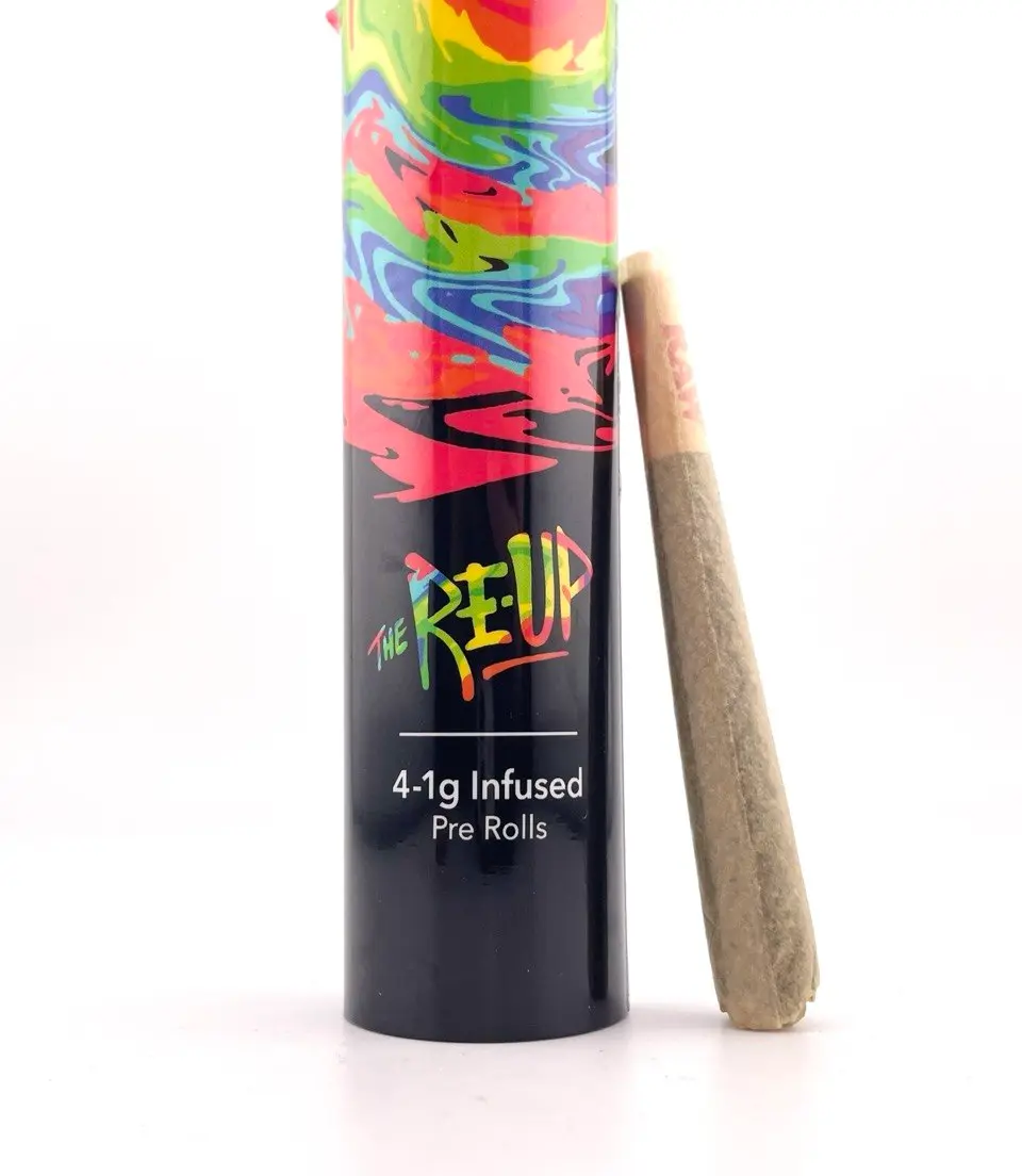 4g Royal Cheese (Indica) 4-Pack Infused Prerolls - The Re-Up