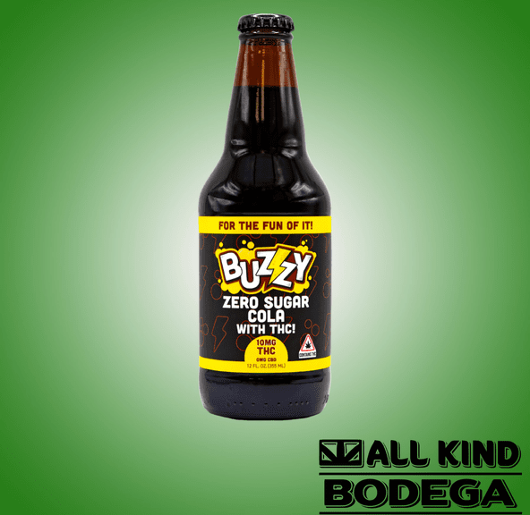 Buzzy Zero Sugar Cola 10mg THC (@buzzydrinks)