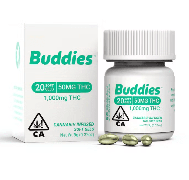 BUDDIES CAPSULES- 50MG (20PC)