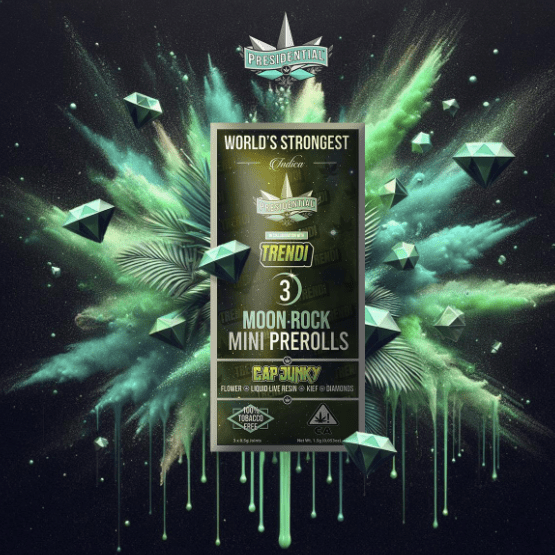 Moon Rock Mini Pre-roll Pack Cap Junky