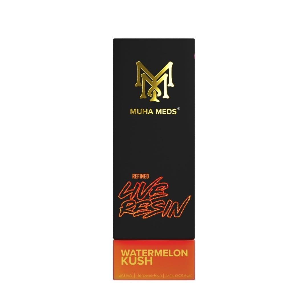 Watermelon Kush, 1g, Disposable, 92.16% - Muha Meds
