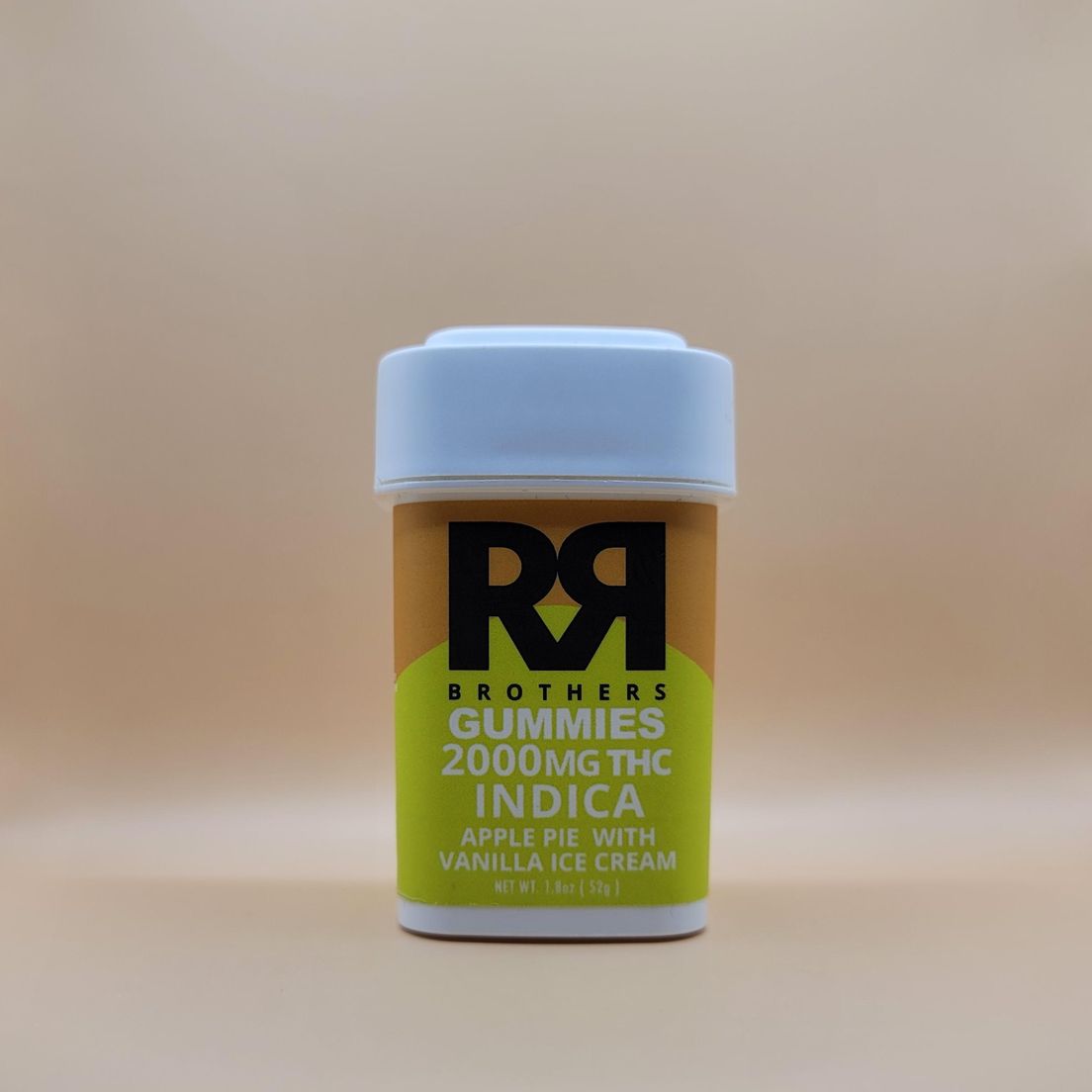 R&R Brothers - Apple Pie With Vanilla Ice Cream - Indica Gummies - 2000mg - 52g