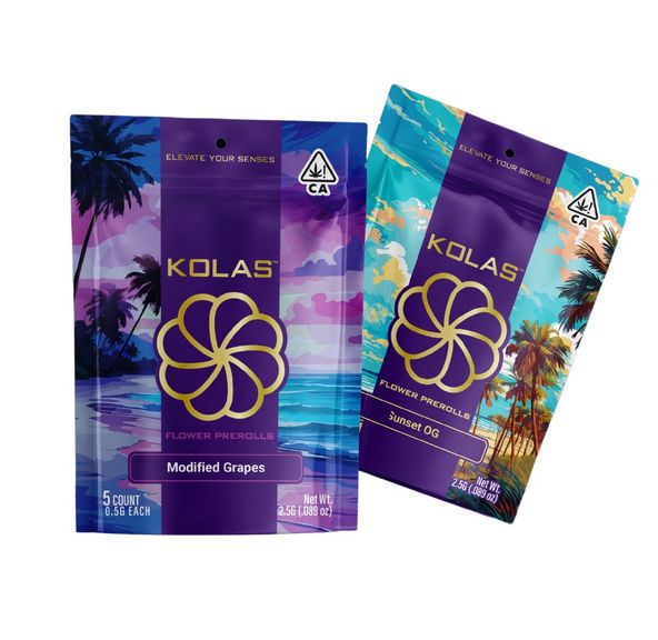Kolas Pre-roll 5pk Modified Grapes 2.5g