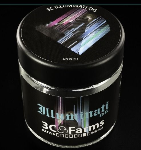 B. 3C Farms 3.5g Flower - Quality 9.5/10 - Illuminati OG