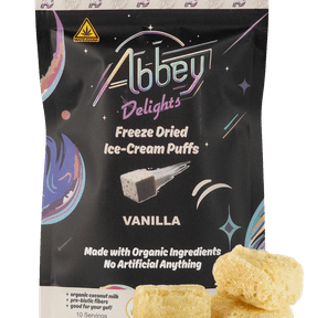 Abbey Delights Freeze Dried Ice Cream Puffs Vanilla