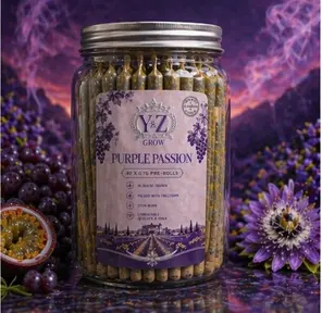 0.7G Pre-Roll: Purple Passion (I) 40 Pack Jar