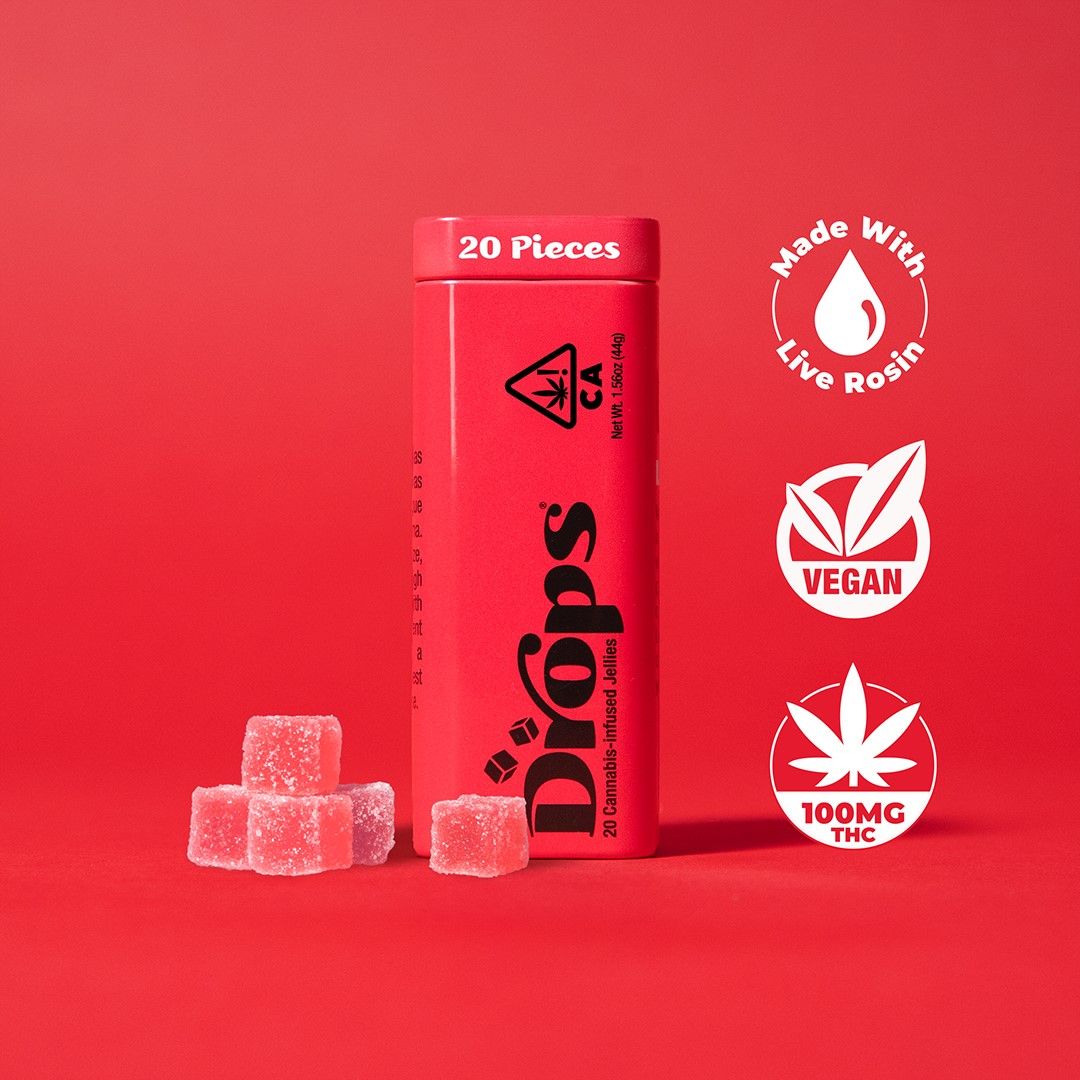 Drops 20pk Cherry Gummies 100mg
