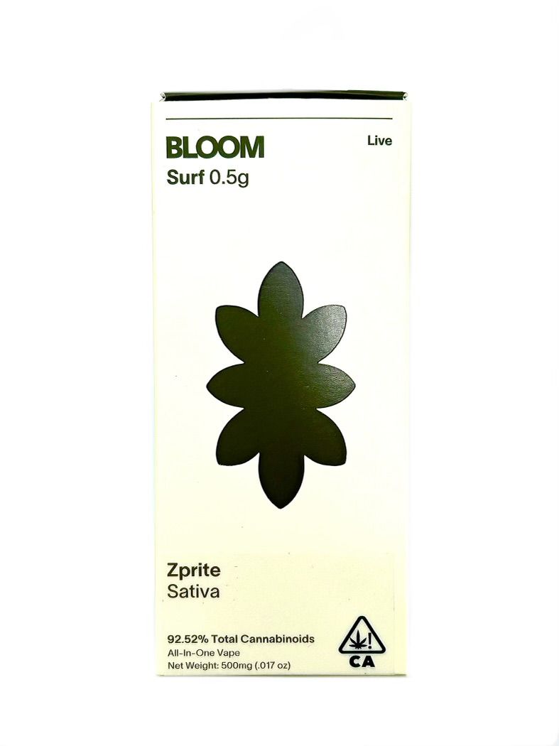 BLOOM - Live Resin - Zprite - All In One - 0.5g