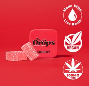 Drops Singles Cherry Gummies 100mg