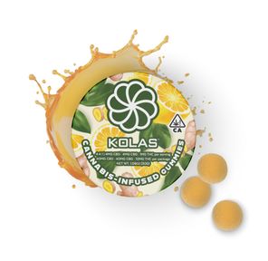 Kolas Gummies Ginger Lemon 10mg THC / 40mg CBG / 40mg CBD