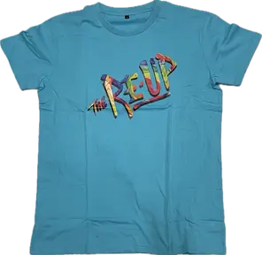 PRE-ORDER ONLY Deal! $15 (MEDIUM) Turquoise T-Shirt - The Re-Up + Preroll