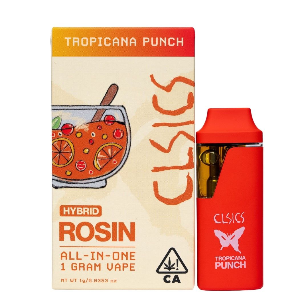 CLSICS Live Rosin AIO Vape Tropicana Punch 1g