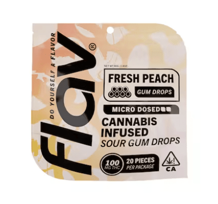 Peach Gummy Drops