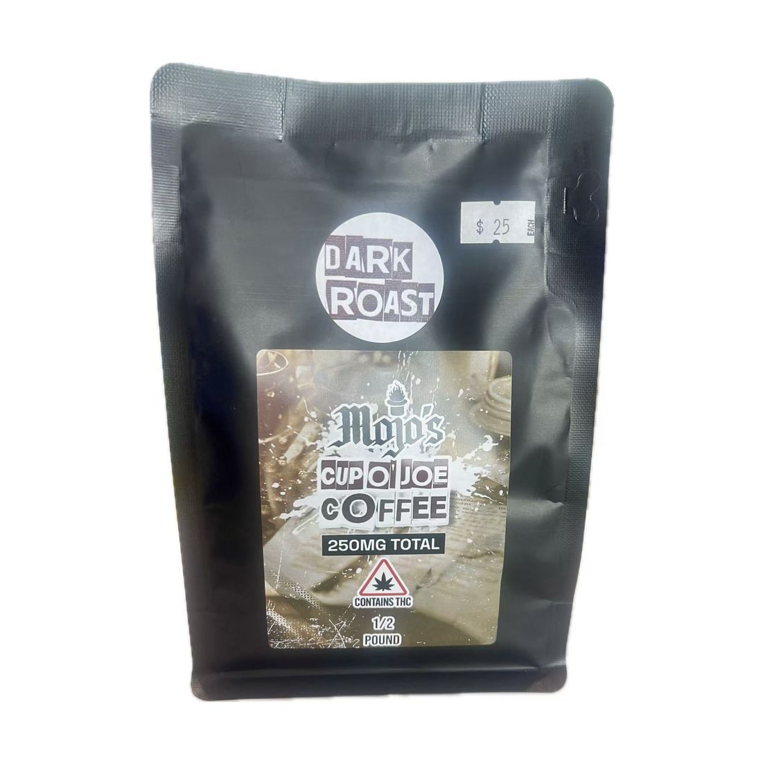 Mojo Cup of Joe Coffee (1/2 lb. / 250mg)