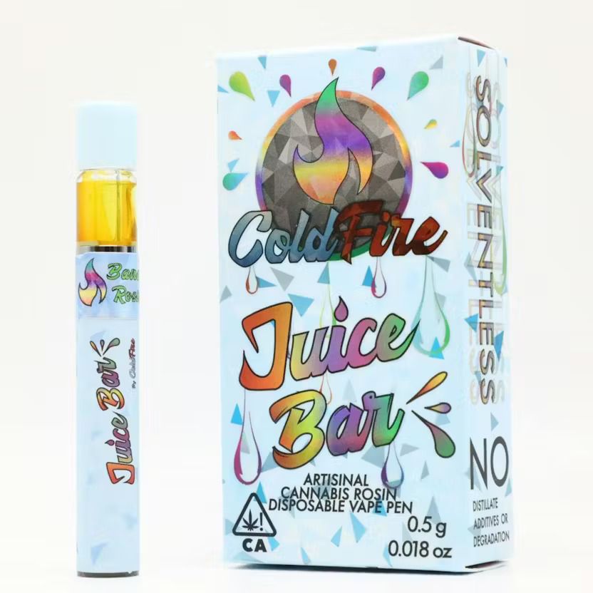 Coldfire Extracts - Banana Dump Truck Rosin Juice Bar Disp. (Team Elite - CCL) - 0.5g