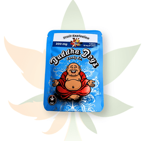 Buddha Boys - 200mg THC Gummies - Fruit Explosion