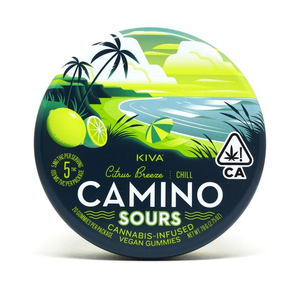 Camino 100mg Vegan Sours CITRUS BREEZE