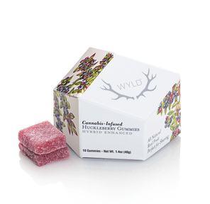 Huckleberry Hybrid Enhanced Gummies 100mg 40.00 g