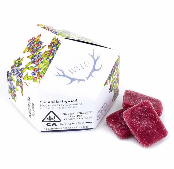 Wyld - 100mg Gummies (Huckleberry)