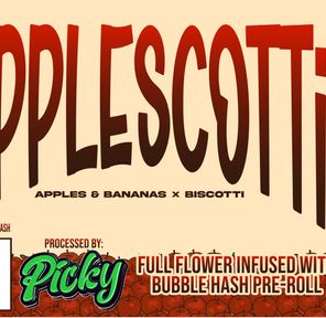 Applescotti - Well Rooted Hash Infused Preroll 1.25g