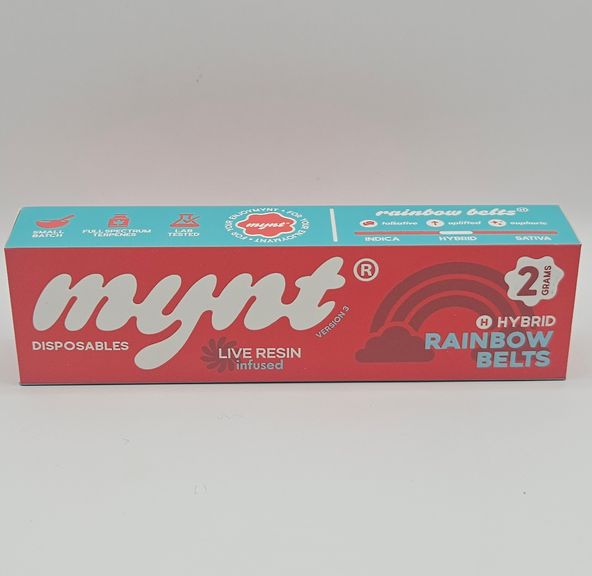 Mynt - Disposable - Rainbow Belts - 2G