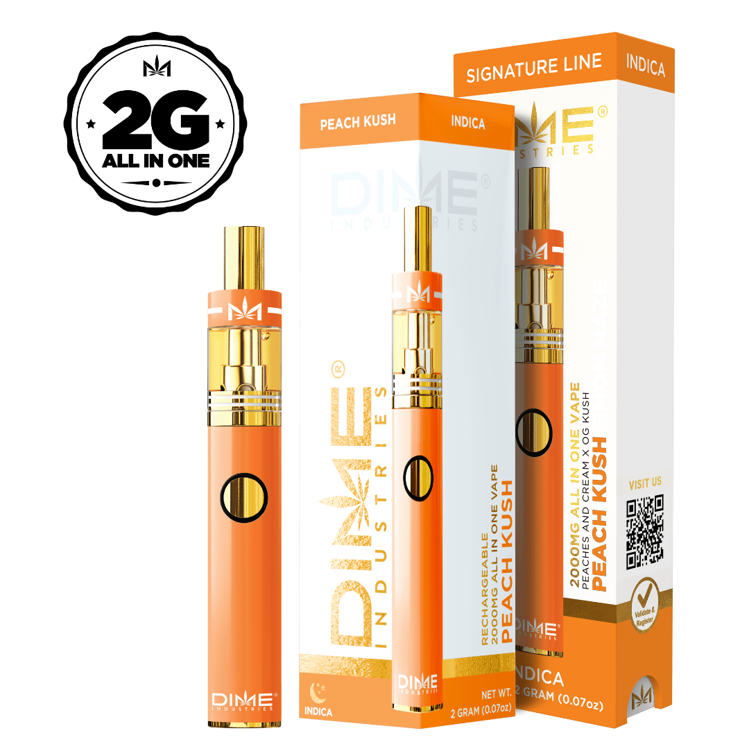 DIME PEACH KUSH DISPOSABLE 2G