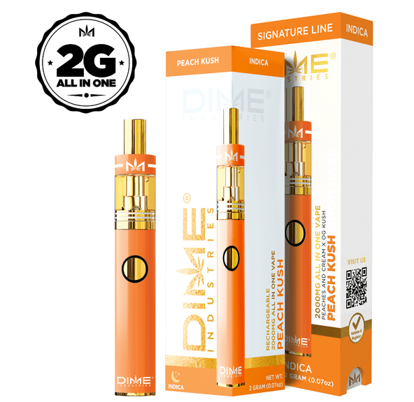 DIME PEACH KUSH DISPOSABLE 2G