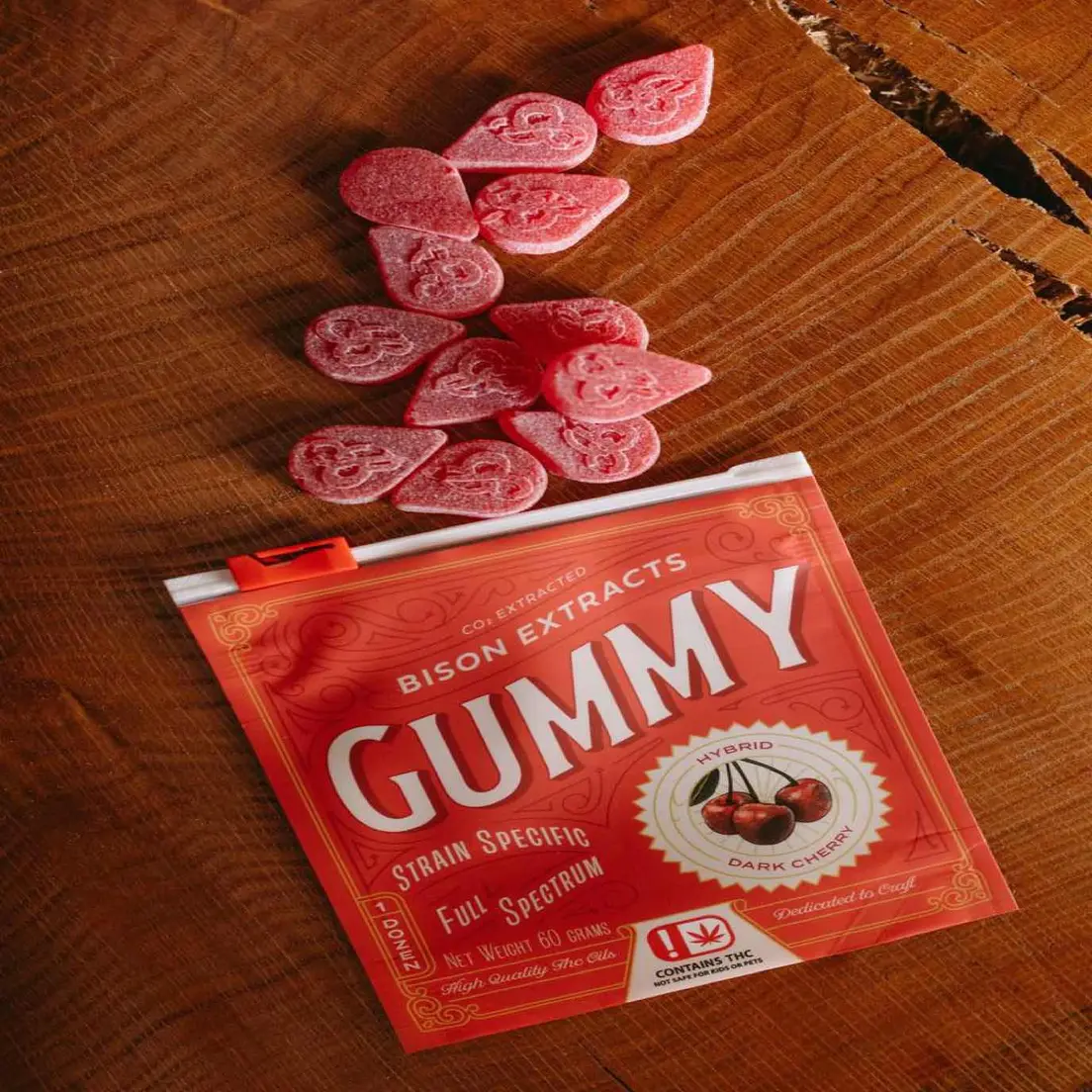 Bison Extracts - 120mg Gummies - Gelato