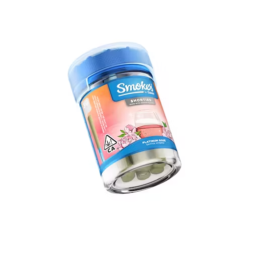 Smokes Infused Preroll 5 Pack - Platinum Rosé (Sativa Hybrid)