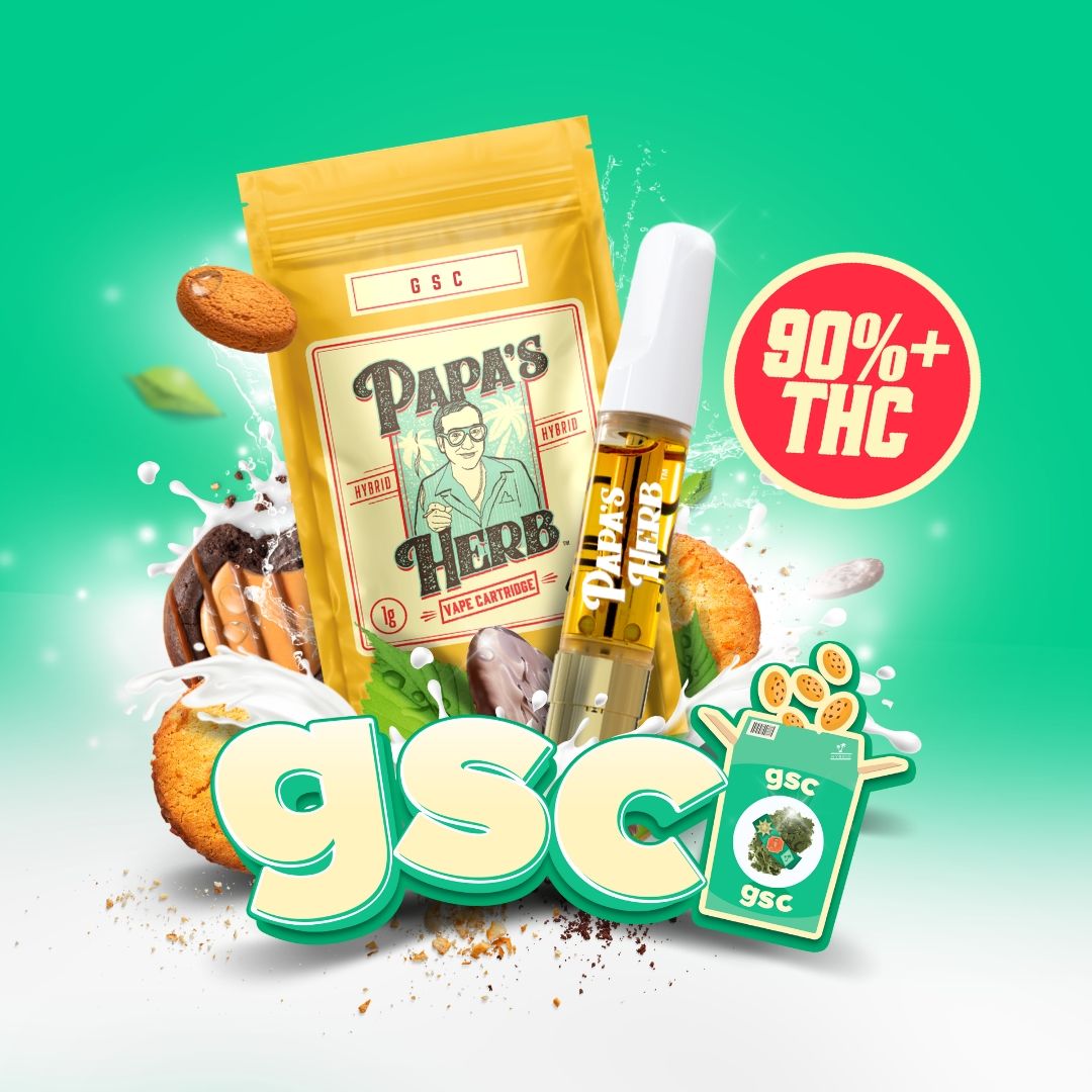 Papa's Herb - 1g GSC Vape Cartridge 1g