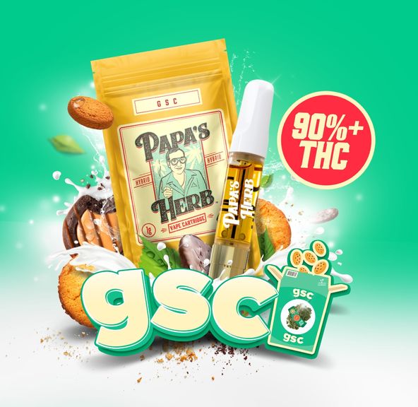 Papa's Herb - 1g GSC Vape Cartridge 1g