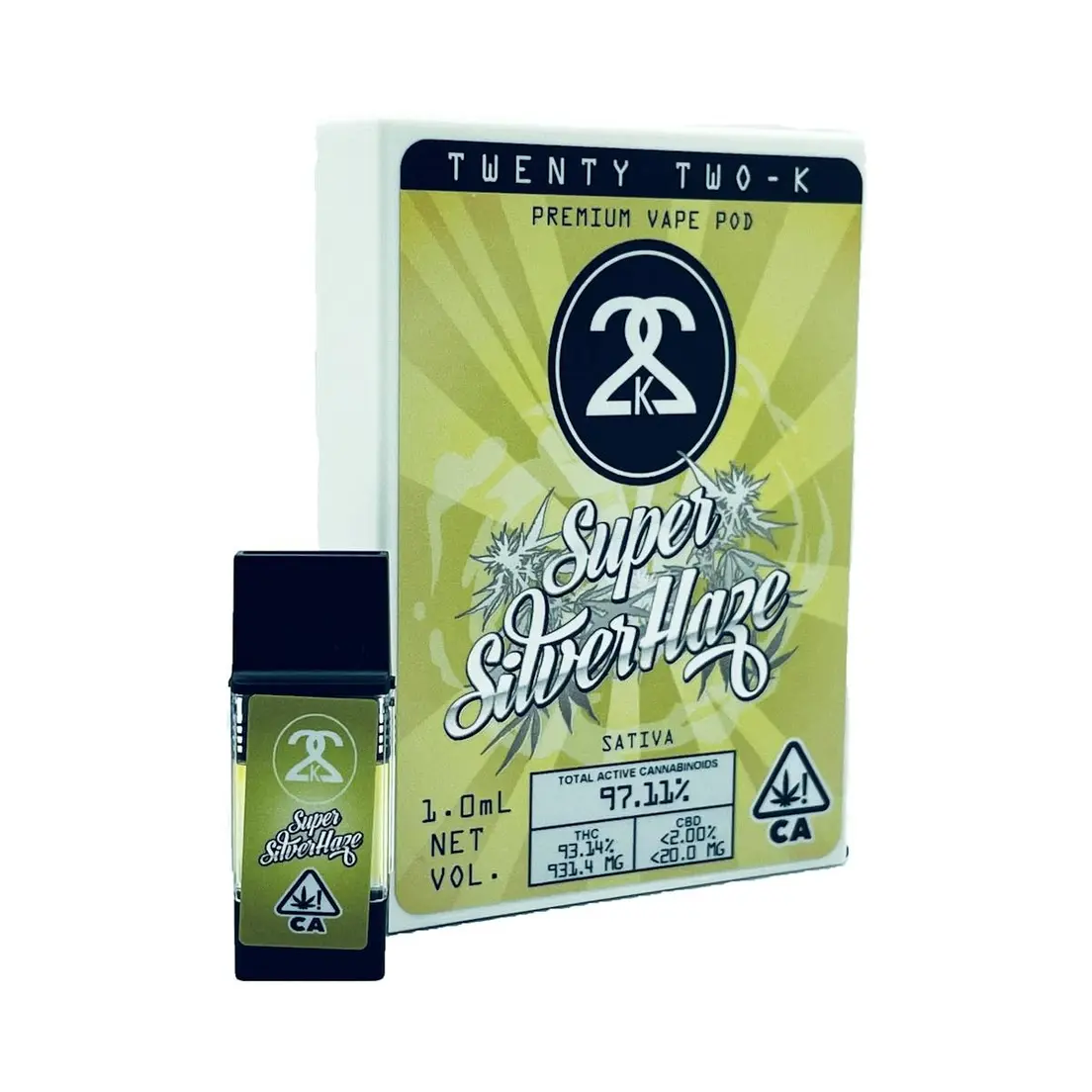 22K - Super Silver Haze Pod - 1.0g
