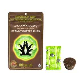 Emerald Sky Milk Chocolate Peanut Butter Cups 100mg THC