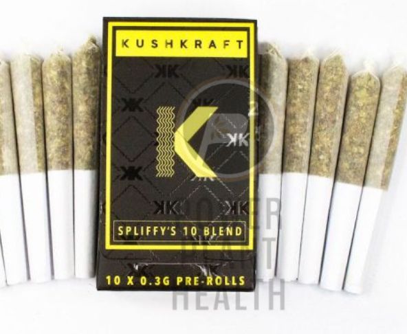Kush Kraft Spliffy’s 10 Pack Pre Rolls $30