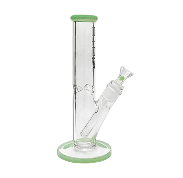 Bong - STR8 10" Water Pipe Straight Tube W/ Ice Catcher