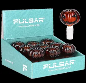 AFG- Pulsar Jack-O-Lantern Herb Slide | 14mm M