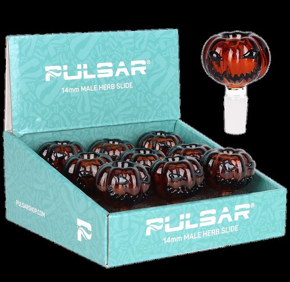 AFG- Pulsar Jack-O-Lantern Herb Slide | 14mm M