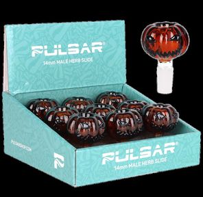 AFG- Pulsar Jack-O-Lantern Herb Slide | 14mm M