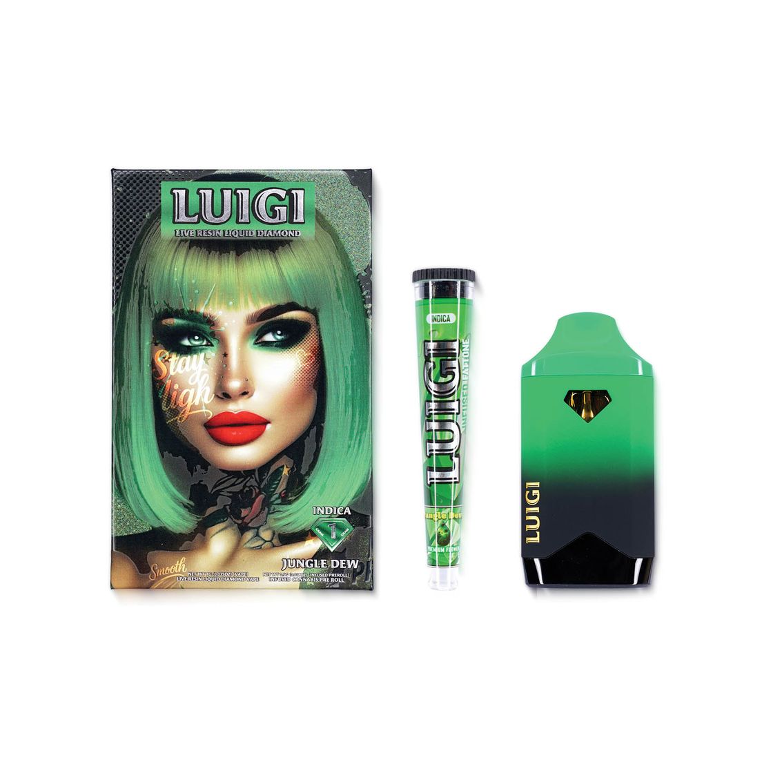 Luigi - Jungle Dew AIO 1g