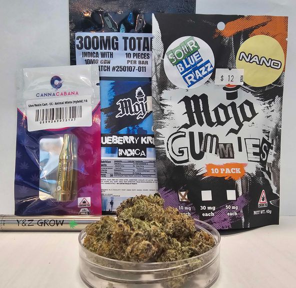 Bundle #1- Flowers * Chocolates * Gummies * Carts ** See Details for contents.